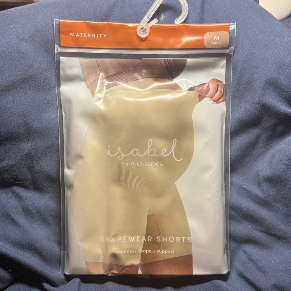 Isabel Maternity by Ingrid & Isabel Shapewear Shorts - Taupe